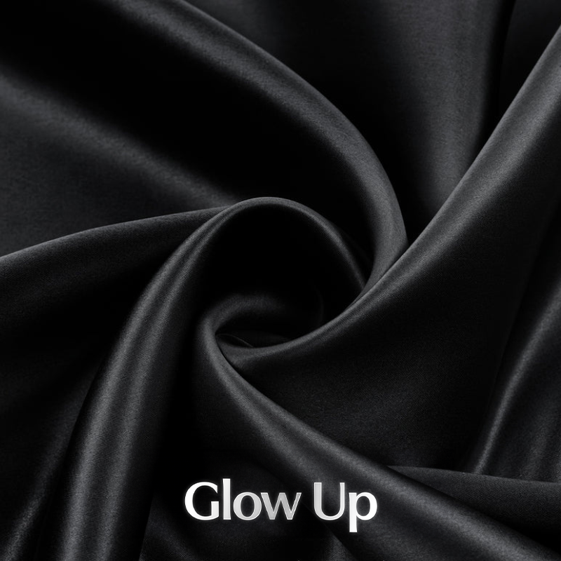 Glow Up™ Pillowcase Midnight Black