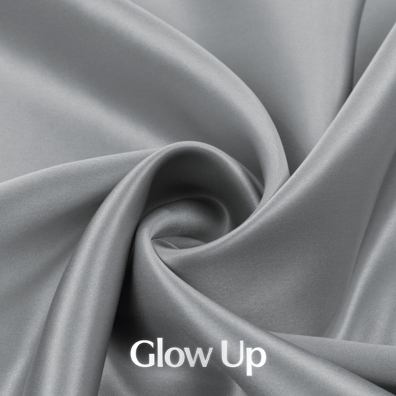 Glow Up™ Pillowcase - Silver Grey