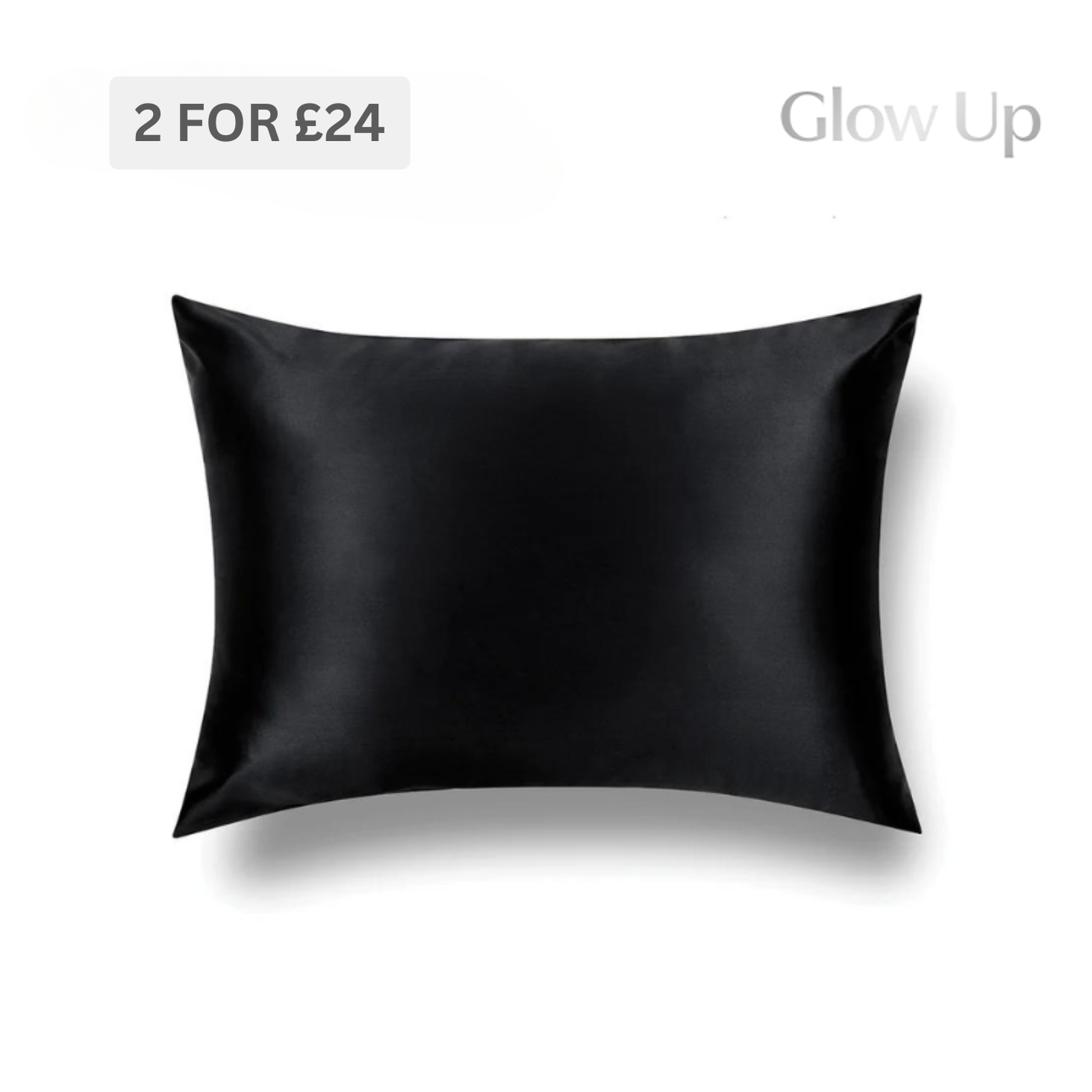 Glow Up™ Pillowcase - Midnight Black