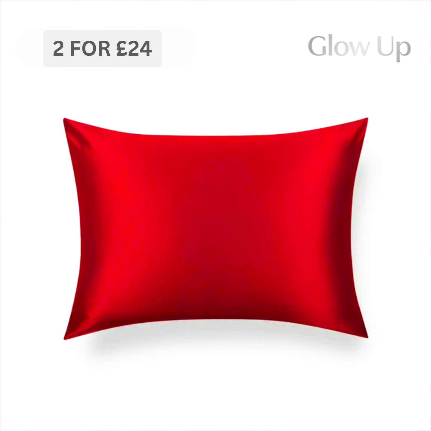 Glow Up™ Pillowcase - Red